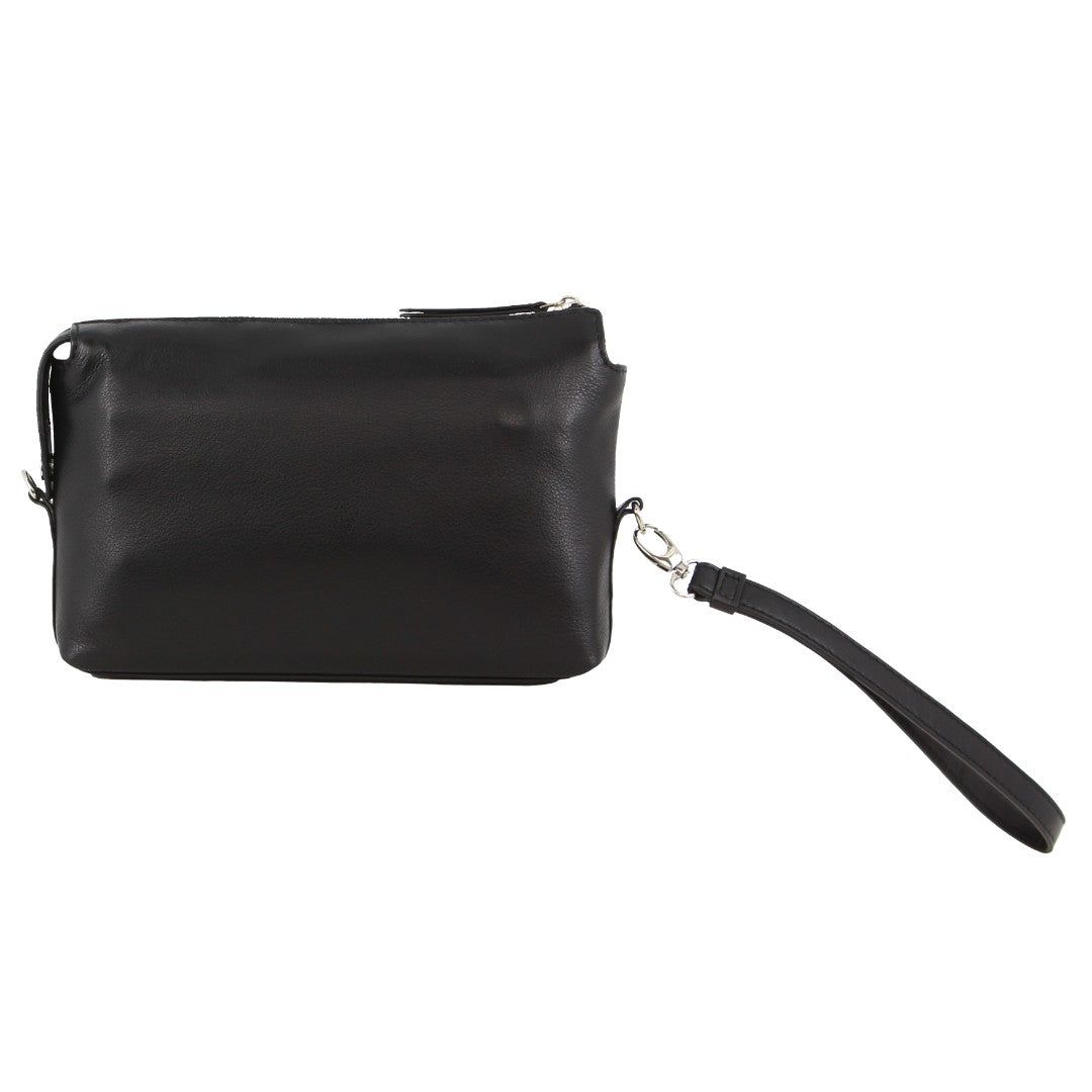 Organiser Bags & Folios Pierre Cardin Leather Organiser Bag Hombre Negras | AEJP-39542