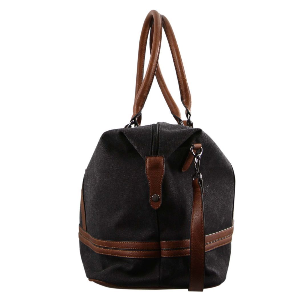 Overnight Bags Pierre Cardin Canvas Overnight Bag Travel Negras | NJXZ-71380