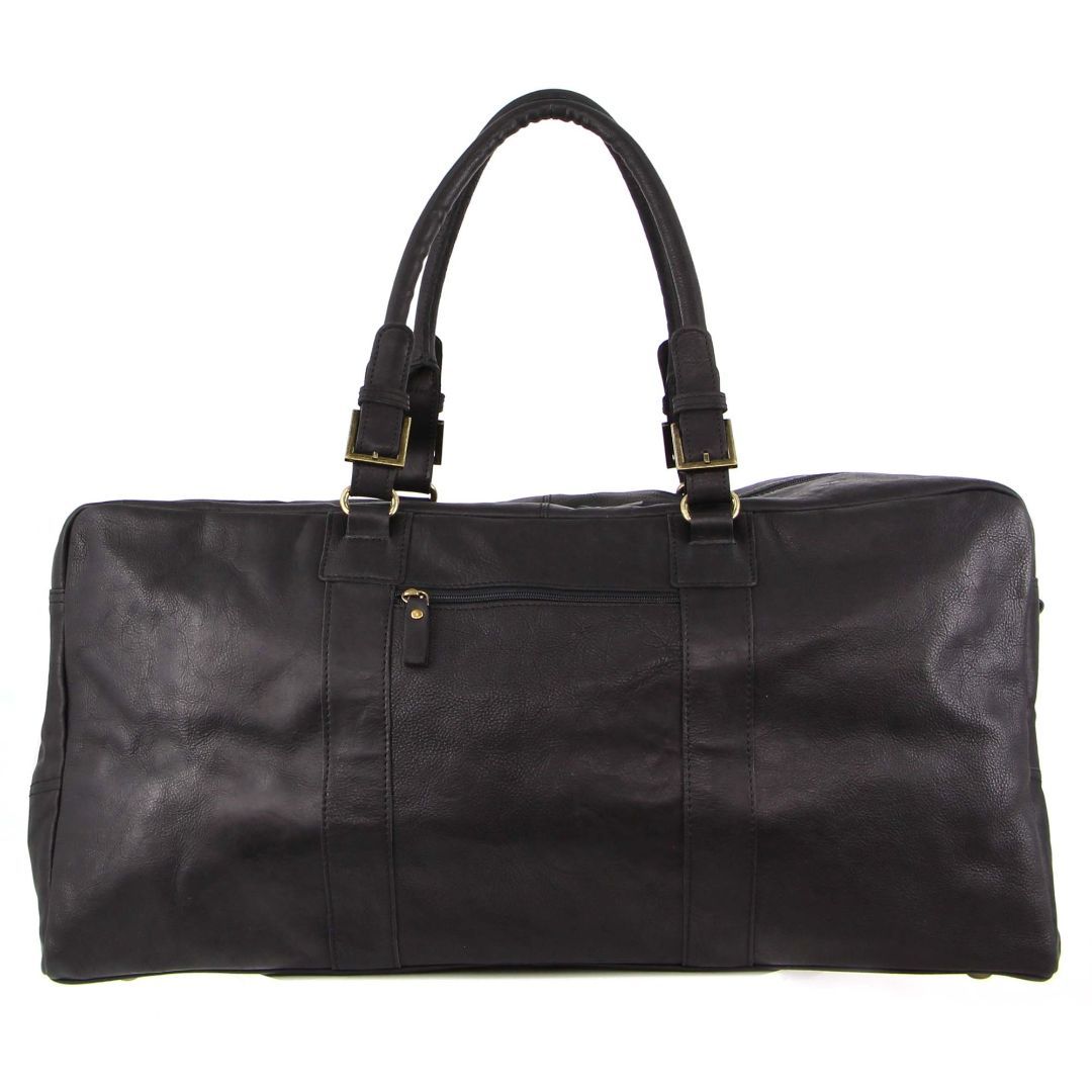 Overnight Bags Pierre Cardin Rustic Leather Business Overnight Bag Hombre Negras | KHJZ-74506