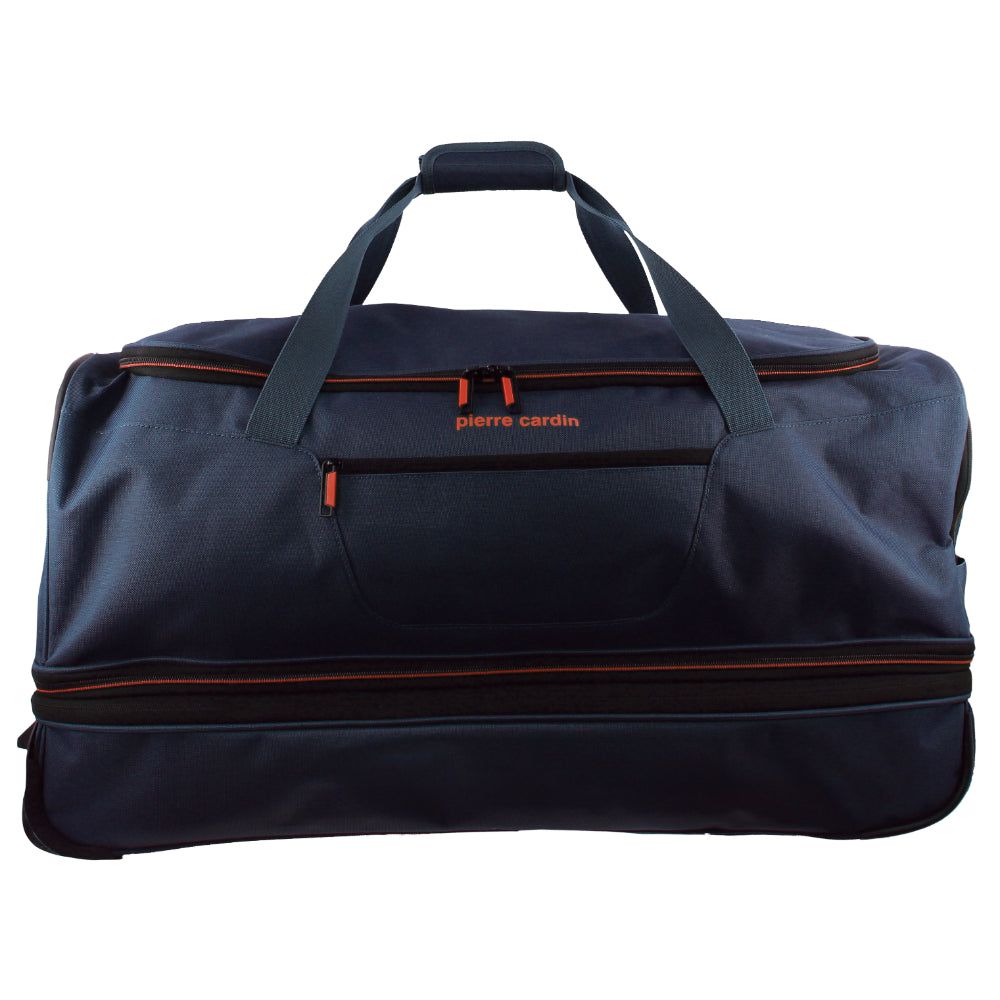 Soft Shell Cases Pierre Cardin 82cm Large Soft Trolley Case Travel Azul Marino | QTZK-71382