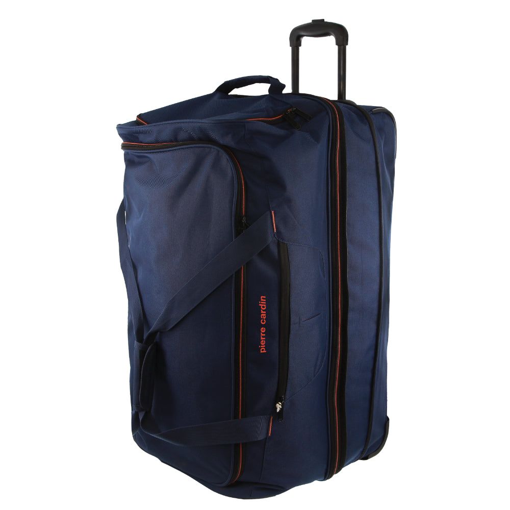 Soft Shell Cases Pierre Cardin 82cm Large Soft Trolley Case Travel Azul Marino | QTZK-71382