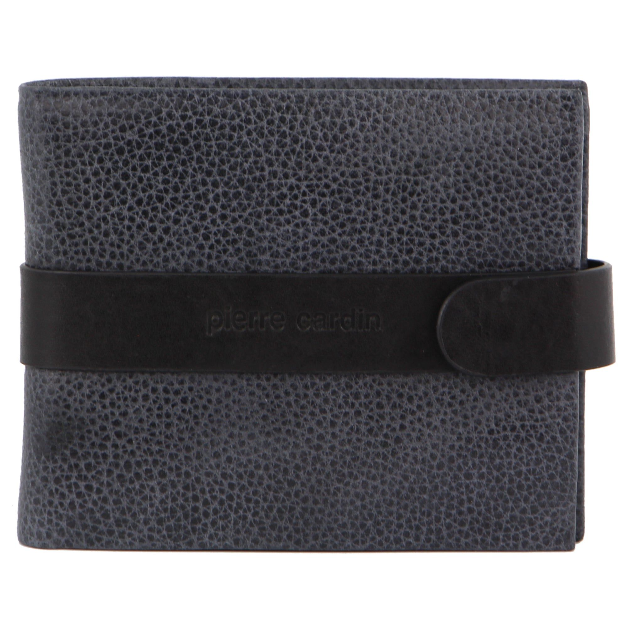 Tab Wallets Pierre Cardin Leather Tab Wallet Hombre Negras | MOPK-41609