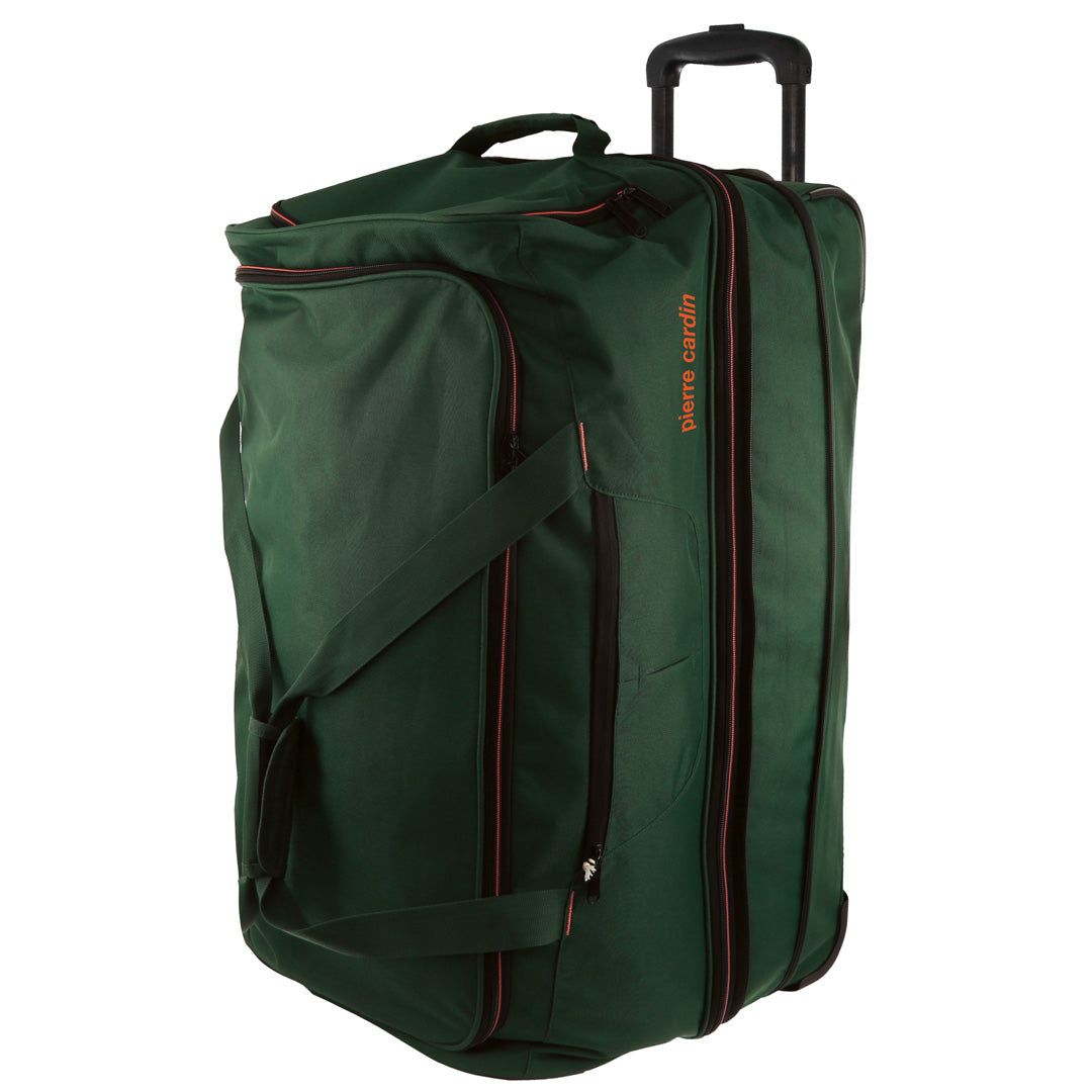 Trolley Cases Pierre Cardin 72cm Medium Soft Trolley Case Travel Verde | NXSL-06843